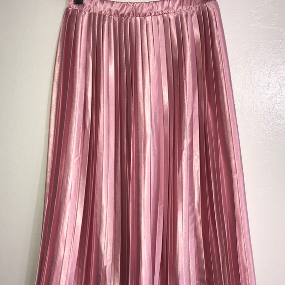 My Amelia James Monroe Pleated Skirt Pink NWT - Picture 1 of 4